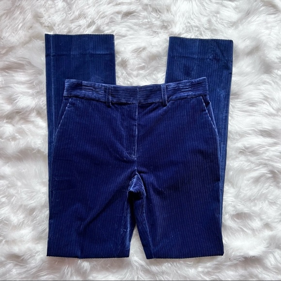 New! FRAME Denim Perfect Trouser Velvet Corduroy Straight Pants - Picture 9 of 11